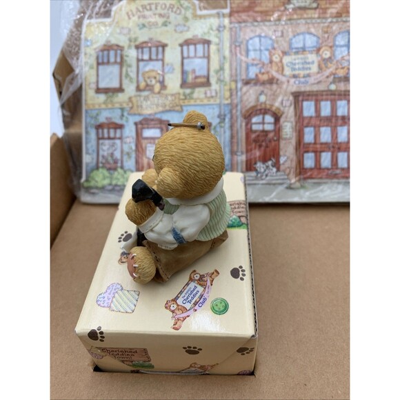 Cherished Teddies 1995 Membership Set with R. Harrison Hartford - Picture 3 of 10